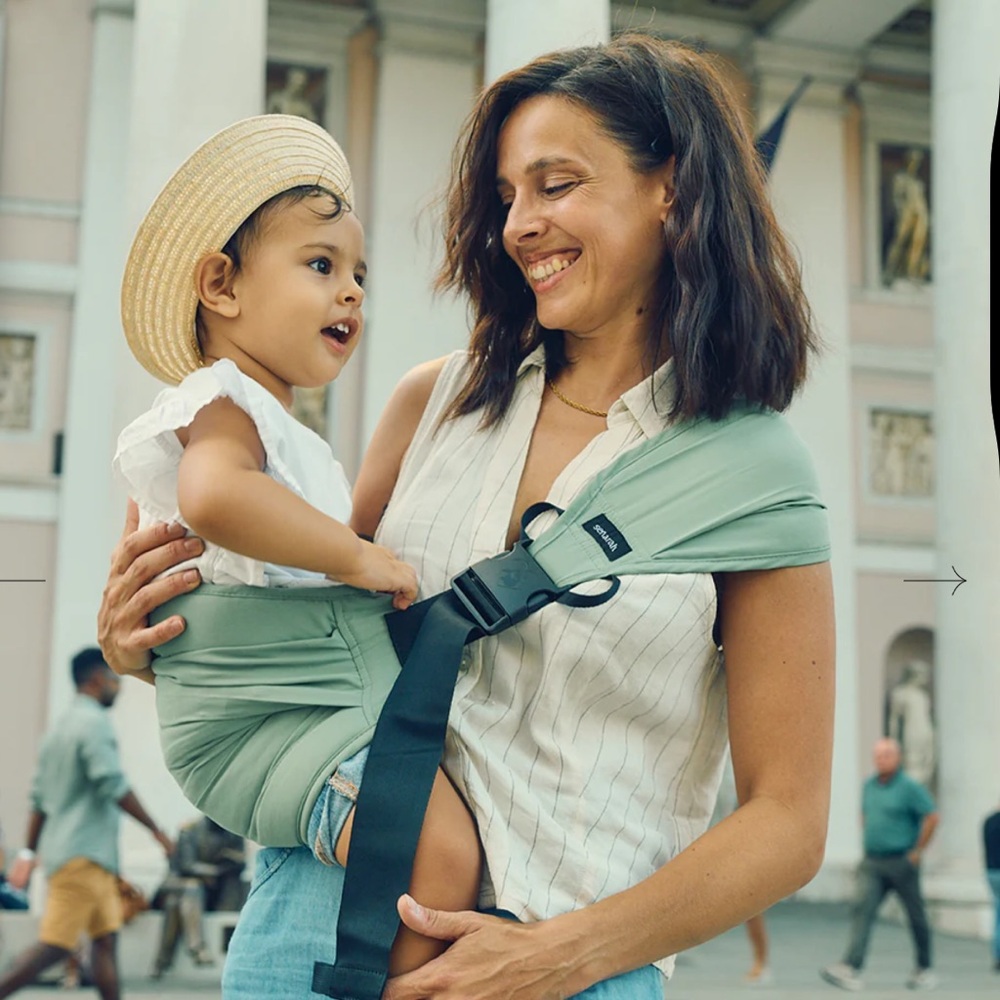 NWT Senarah Toddler Carrier in Sage Green